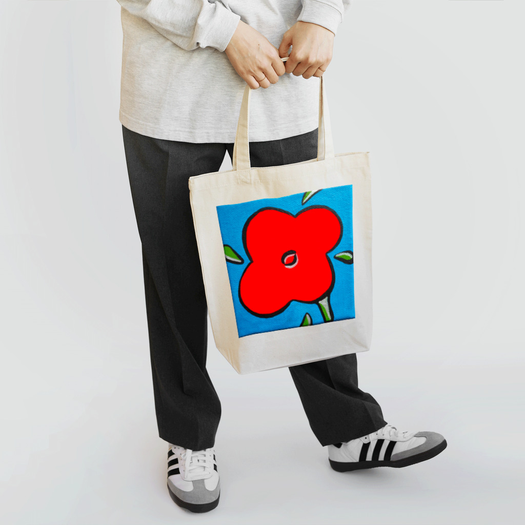 SAKI OTSUKAの花とバンソウコウ Tote Bag