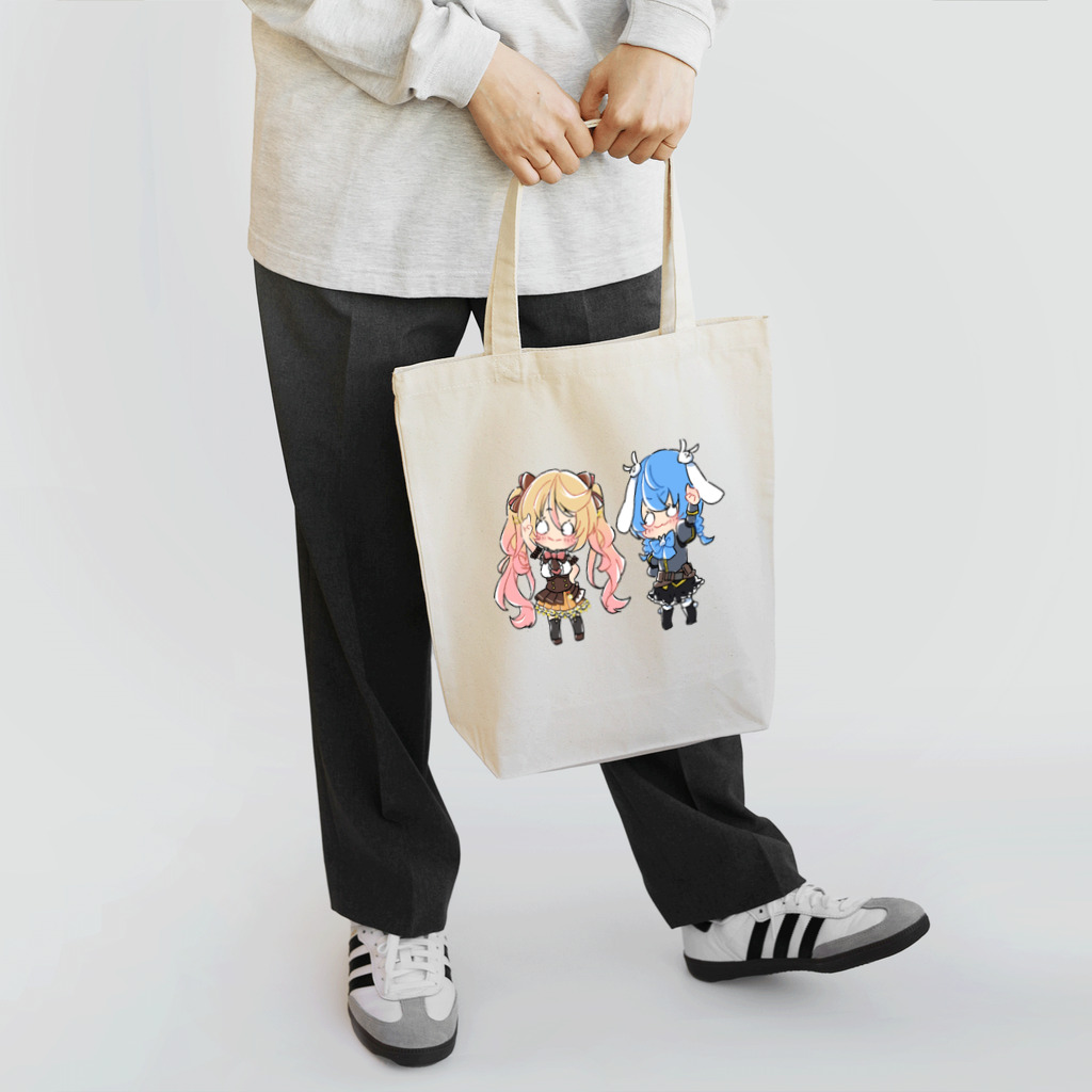 usabit.のぐっず屋さんのななゆ+うさぎガンマン Tote Bag