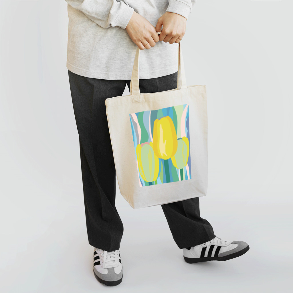 Wonder Bird Forestのチューリップ Tote Bag