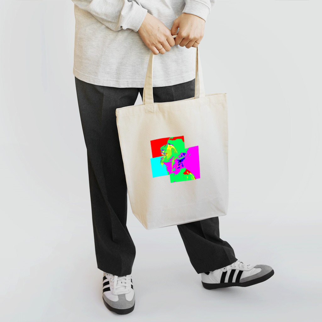 LIFE_is_a_JOKEの笑いながら泣く-カラフル Tote Bag