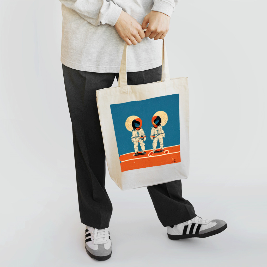 between 01のtwo of a kind / 似たもの同士 Tote Bag
