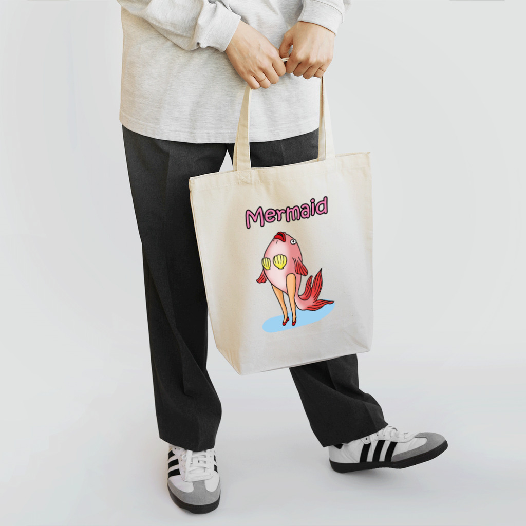 ウッチー組のマーメイド金魚・恍惚 Tote Bag