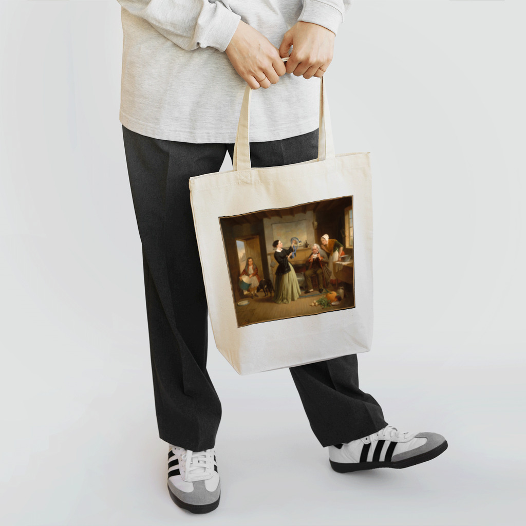 kaigaのThe New Bonnet / Francis William Edmonds  / 1858 / フランシス・ウィリアム・エドモンズ  Tote Bag