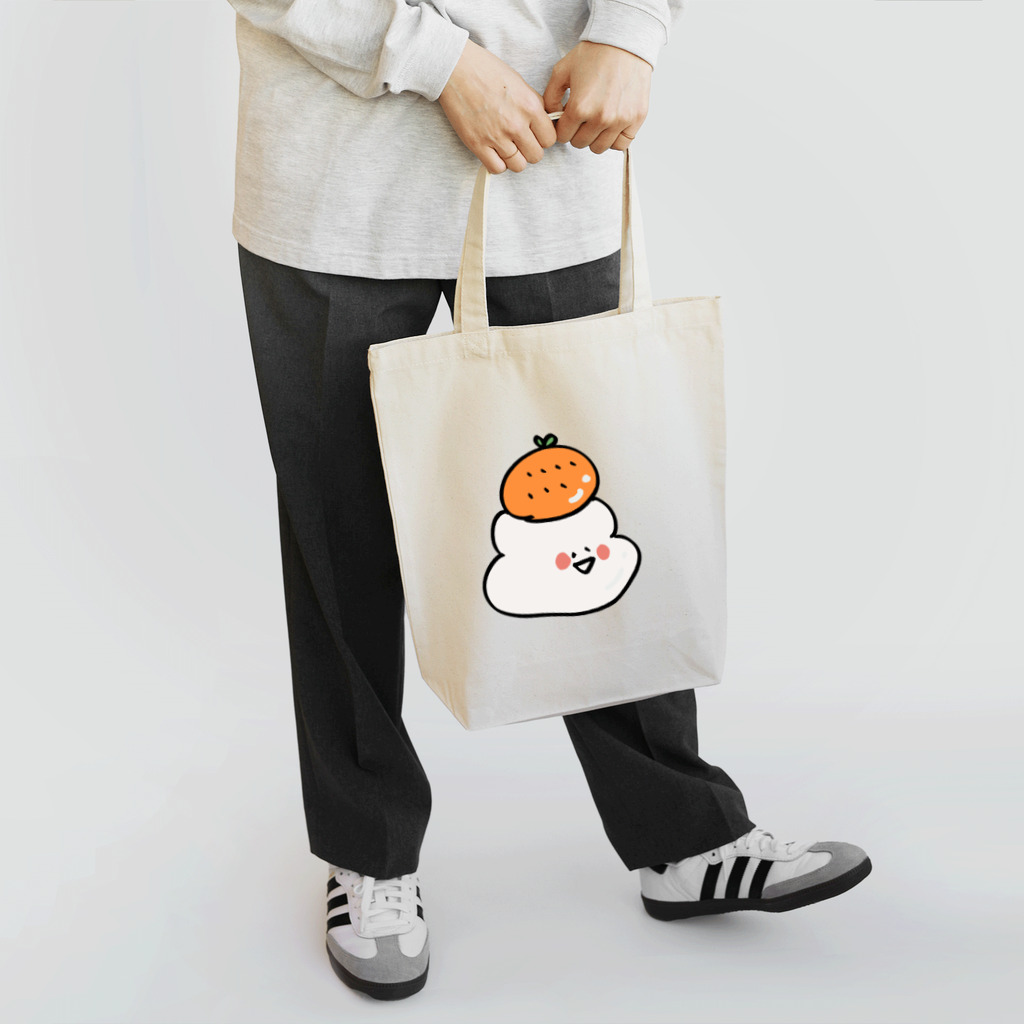 もっちーもちもちのかがみもちくん Tote Bag