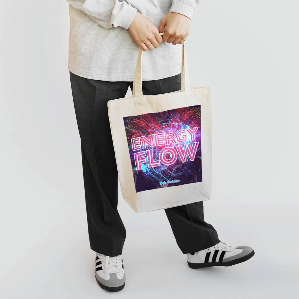Logic RockStar のENERGY FLOW Tote Bag