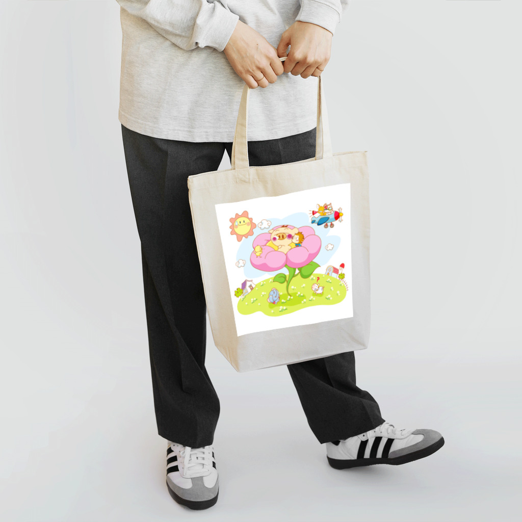 えいちえすデザインワークスのえいちえすCuteAnimalWorld01 Tote Bag