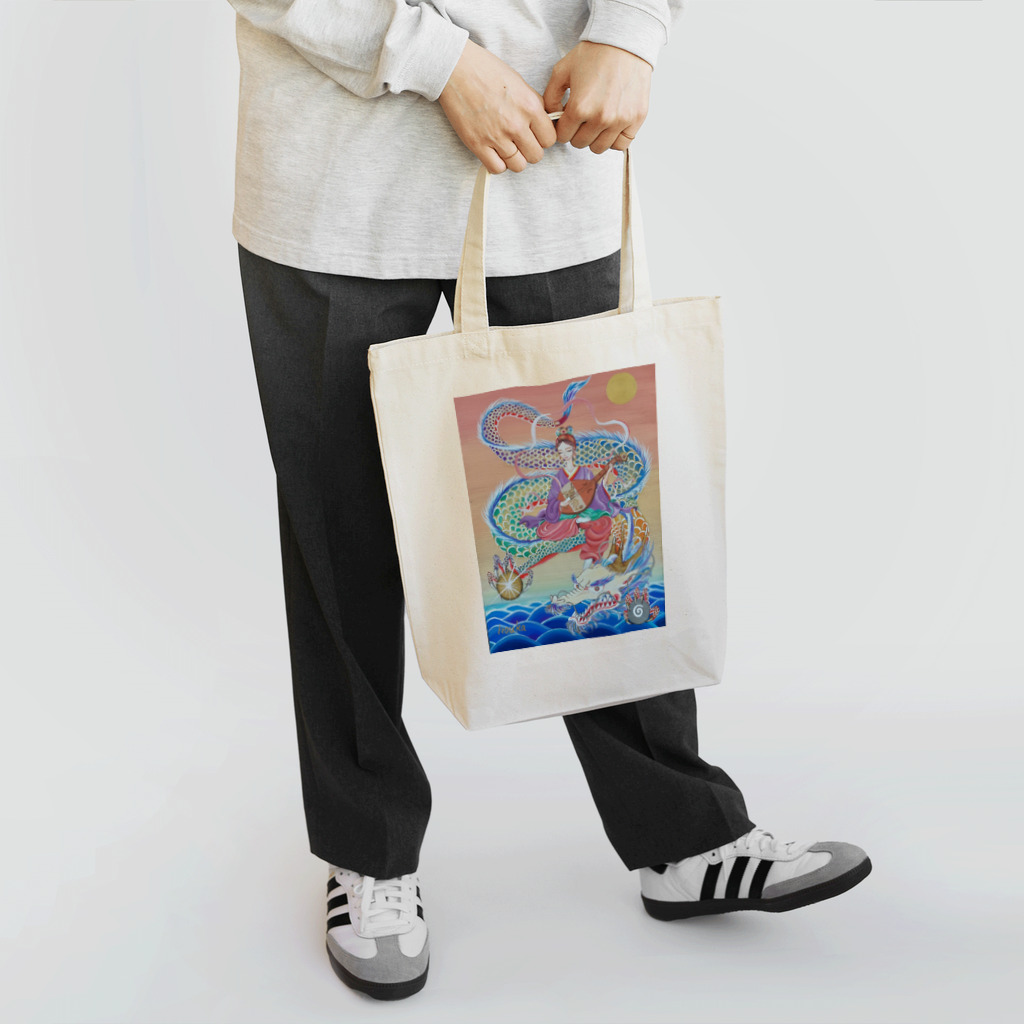 宝香オフィシャルグッズの弁財天と虹龍 Tote Bag