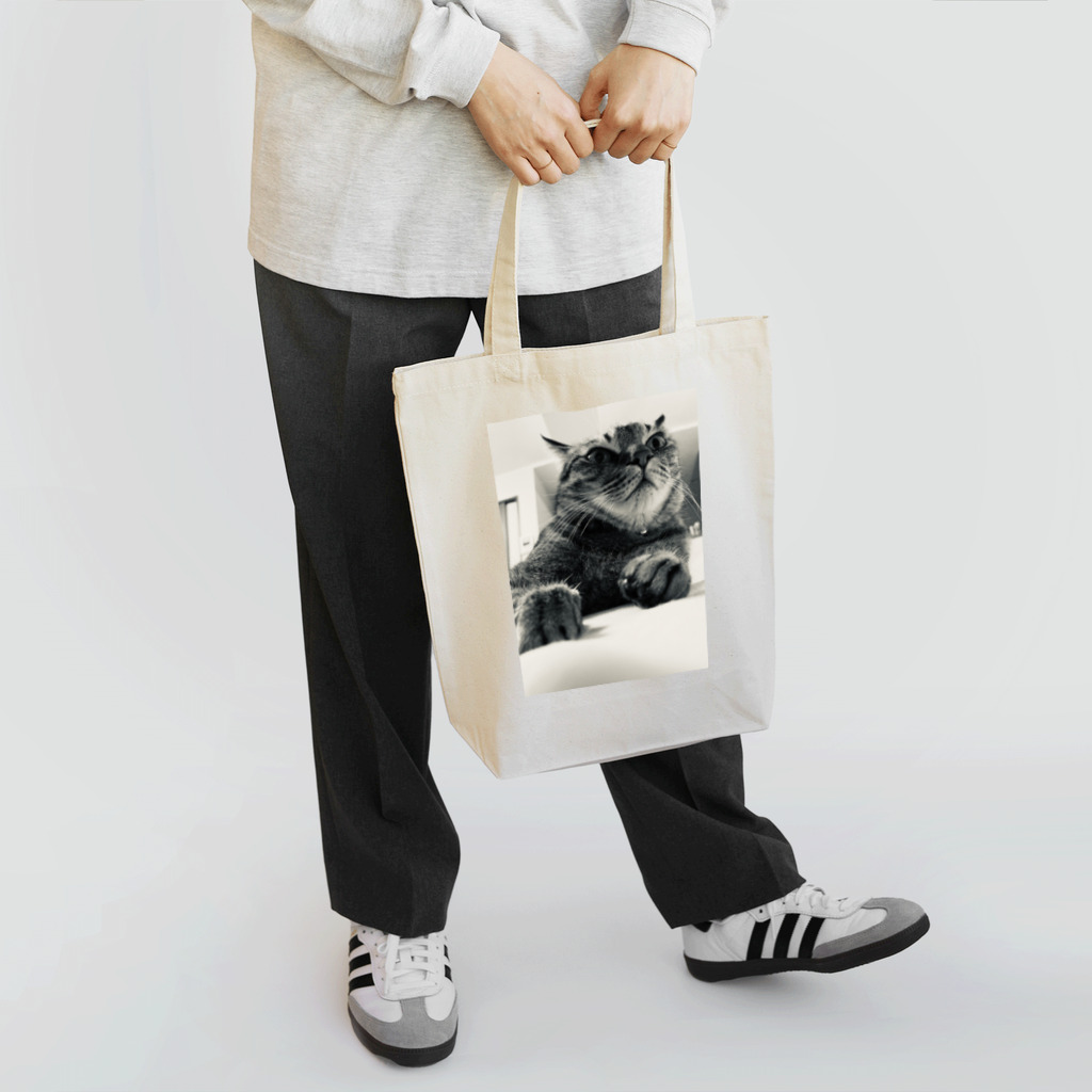 深夜の猫屋さんのしんやねこ Tote Bag