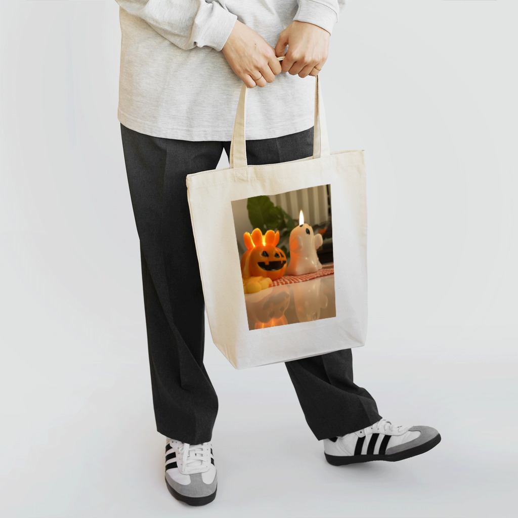 ほがぴーのハロウィンキャンドル Tote Bag