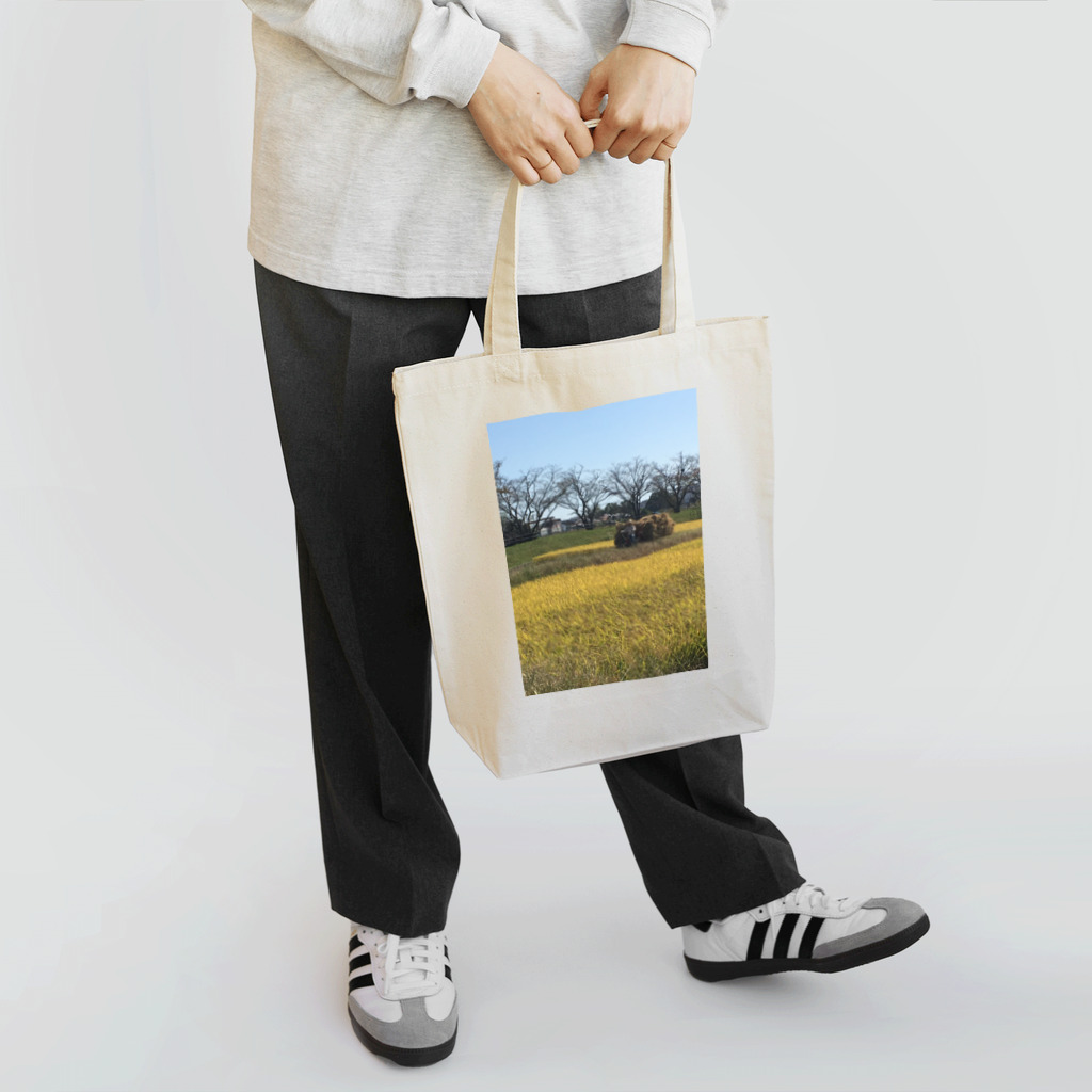 fujiatsuの稲刈り Tote Bag