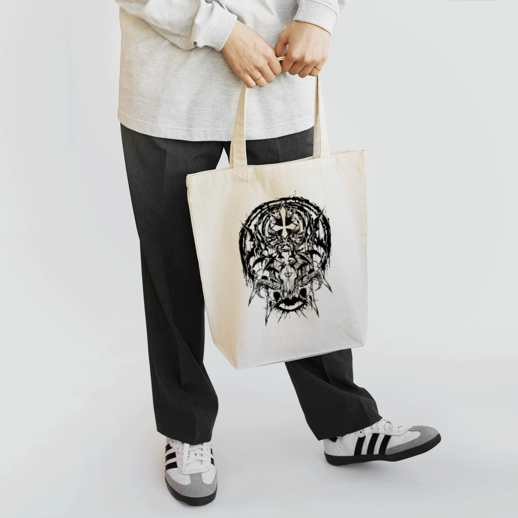 エゴイスト乙女の聖痕　黒 Tote Bag