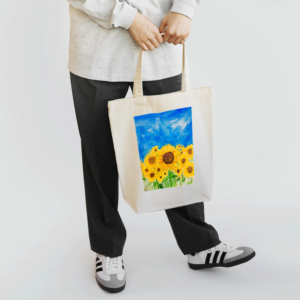 Gaku Okata Original Goodsのsunflowers for ukraine Tote Bag