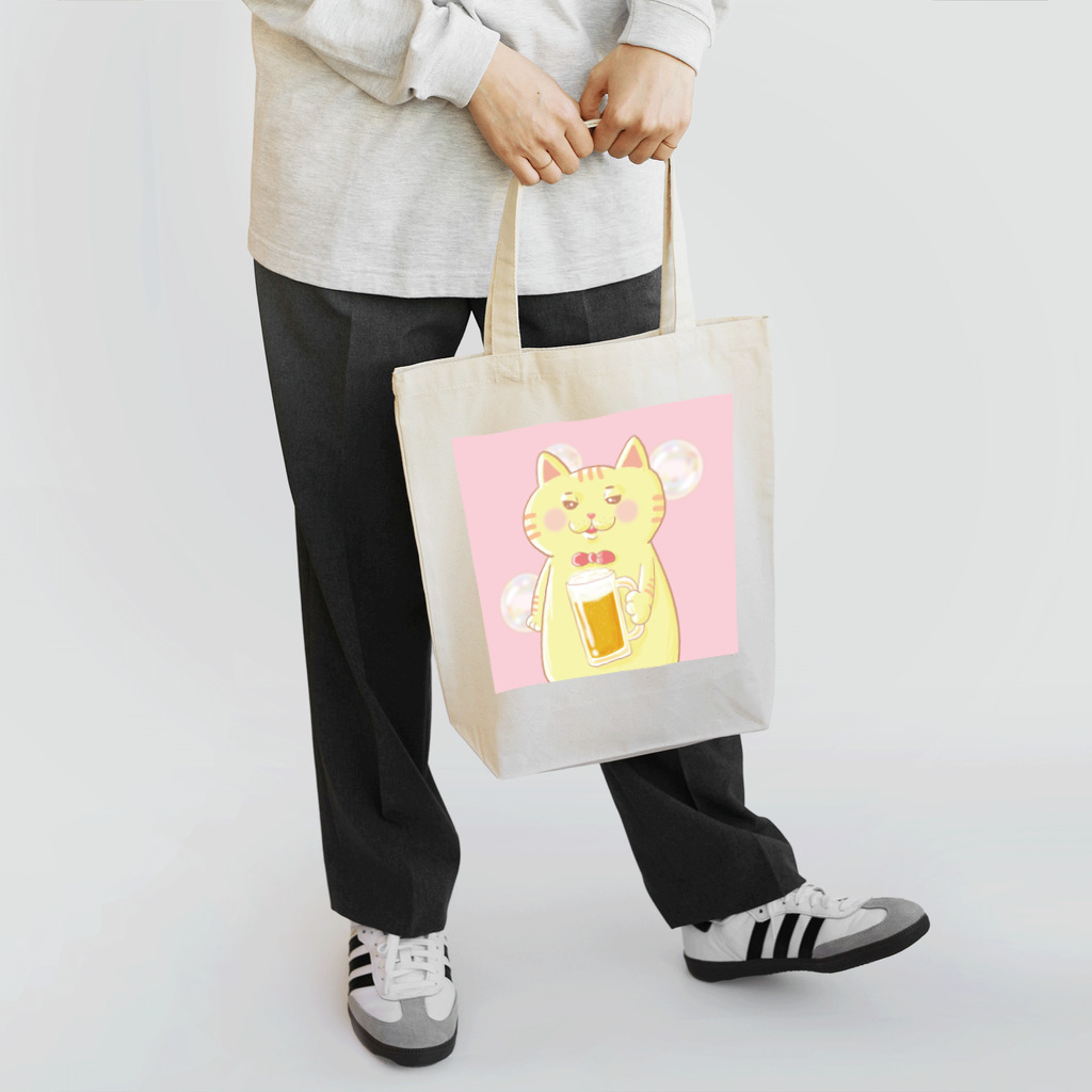 トラとハチワレの乾杯 Tote Bag