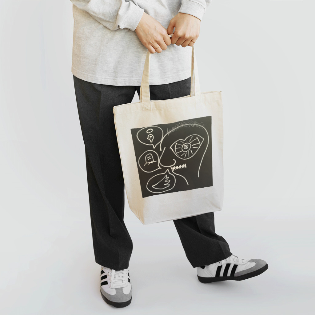 Yuta YoshiのIdiot is too much taaaalk Tote Bag