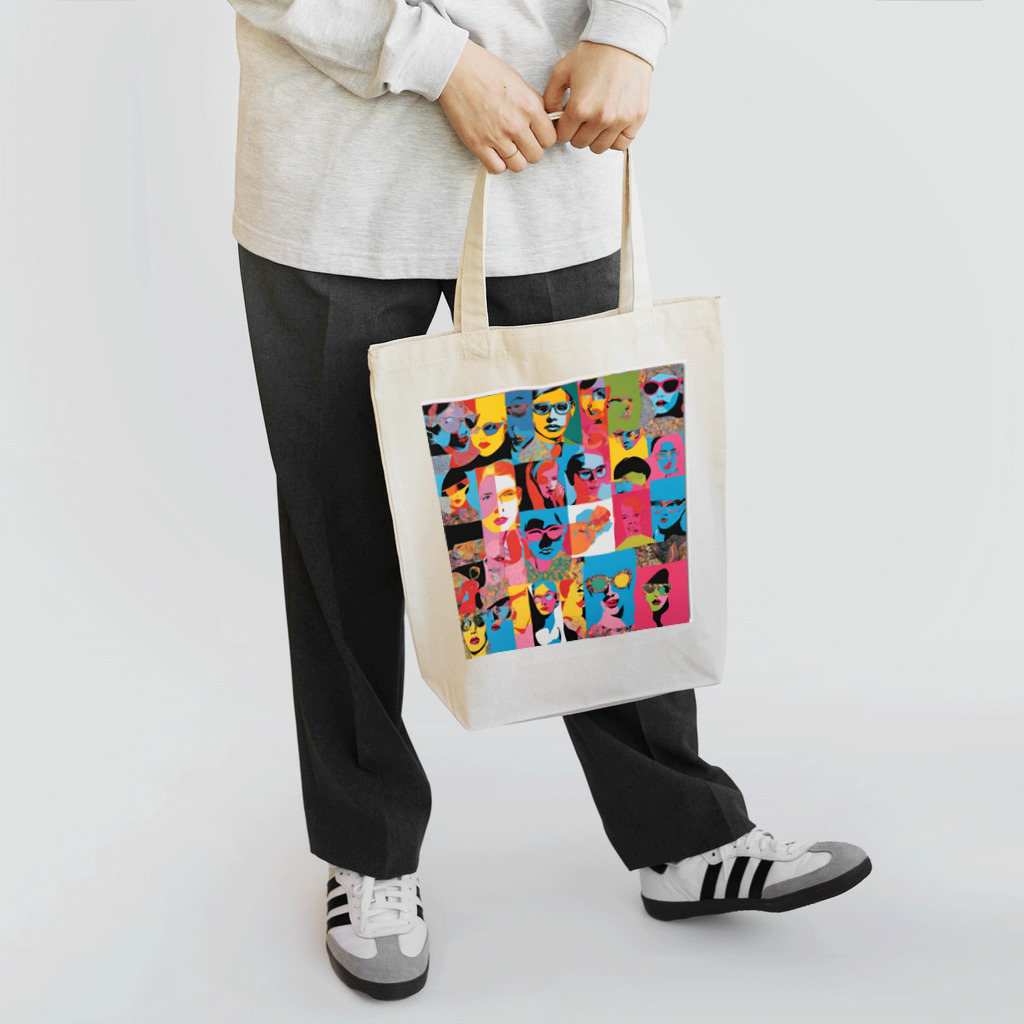 8890のポップアート Tote Bag