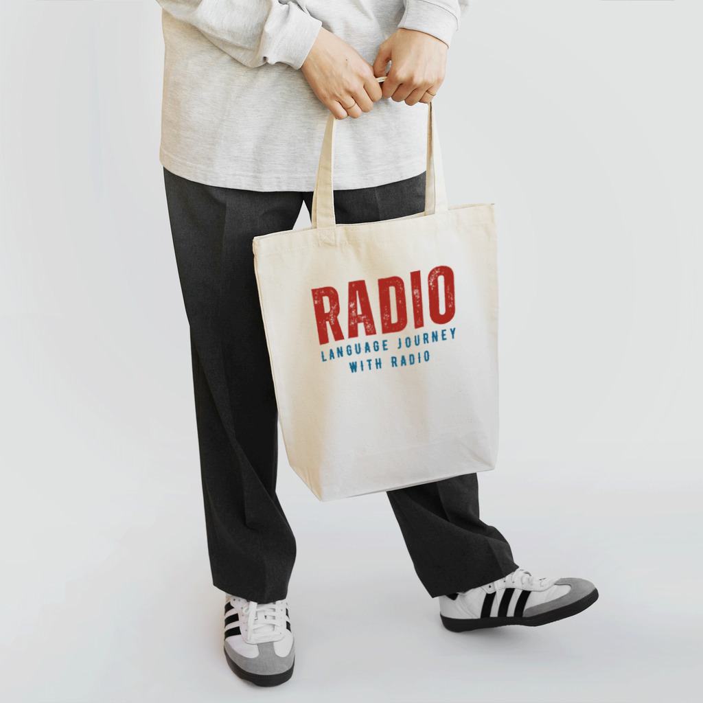 chataro123のRadio: Language Journey with Radio Tote Bag