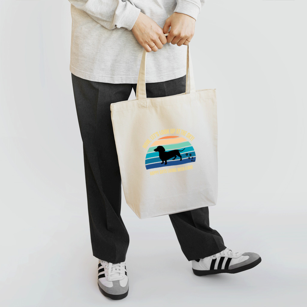 dreamy-designのわんちゃん　ダックスフンド Tote Bag