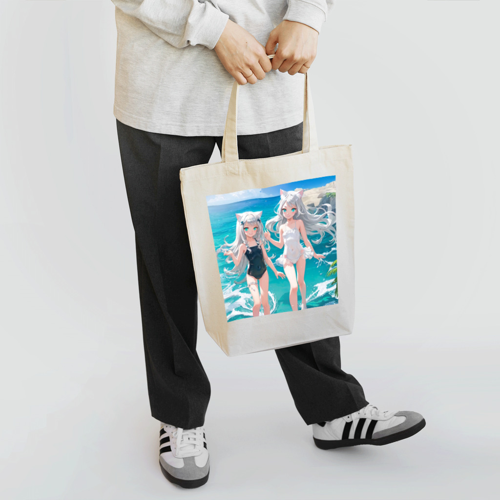 ねむねこのお店の猫耳少女00022 Tote Bag