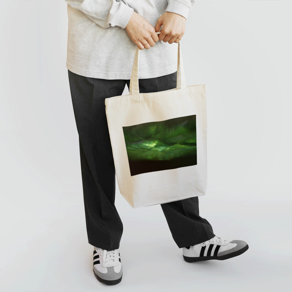 arinco-photo-itemsのshiny aurora Tote Bag