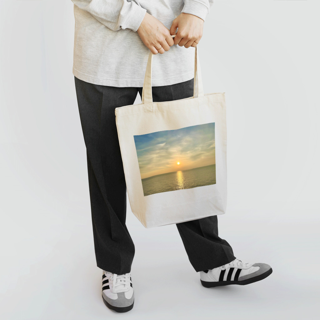 7ans.petitmoi_の和歌山の夕日 Tote Bag