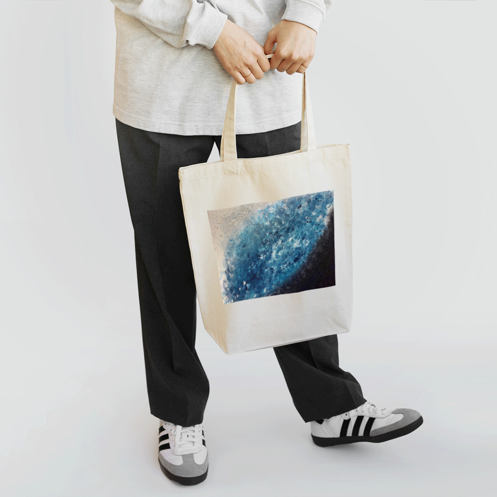 bluebird のswirlcolorいつかの風景 Tote Bag