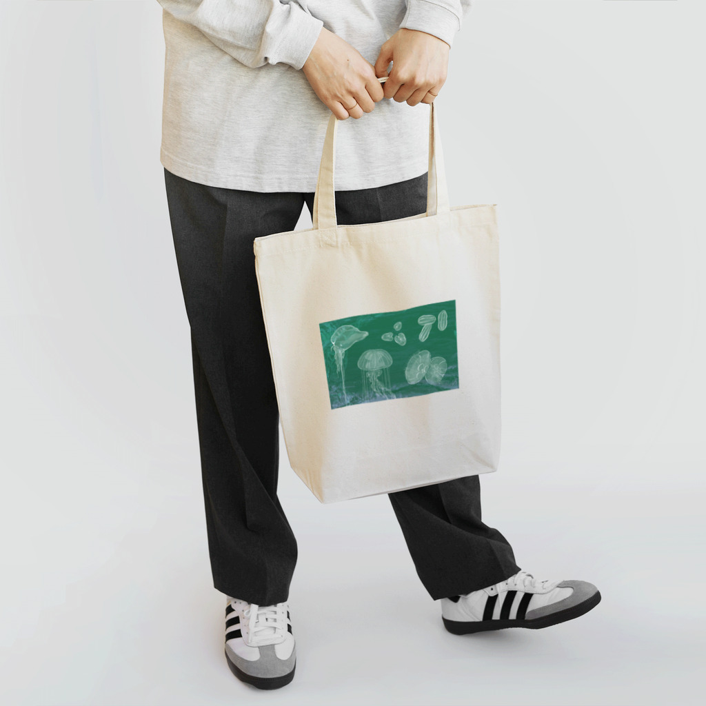 me_____の手描きクラゲ図鑑 Tote Bag