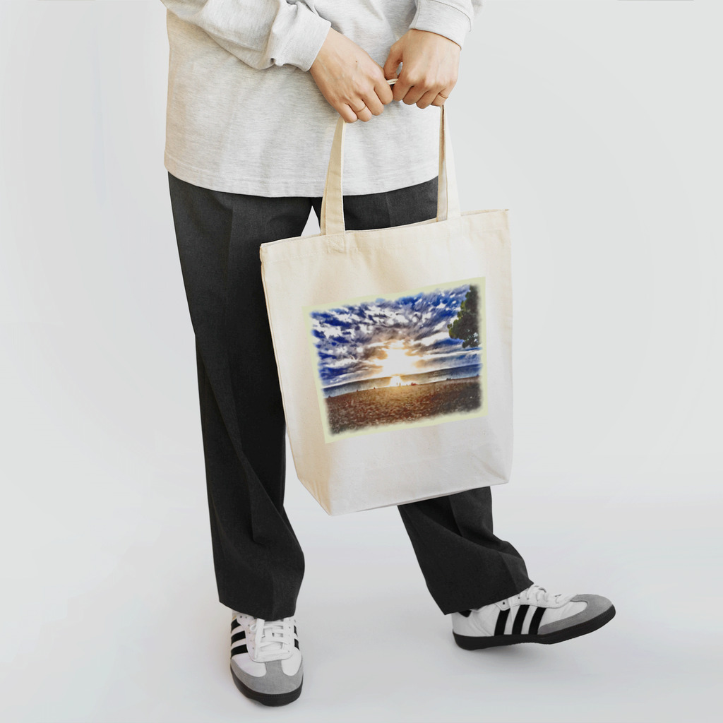 Moonlight FactoryのNorth Shore Sunset Tote Bag