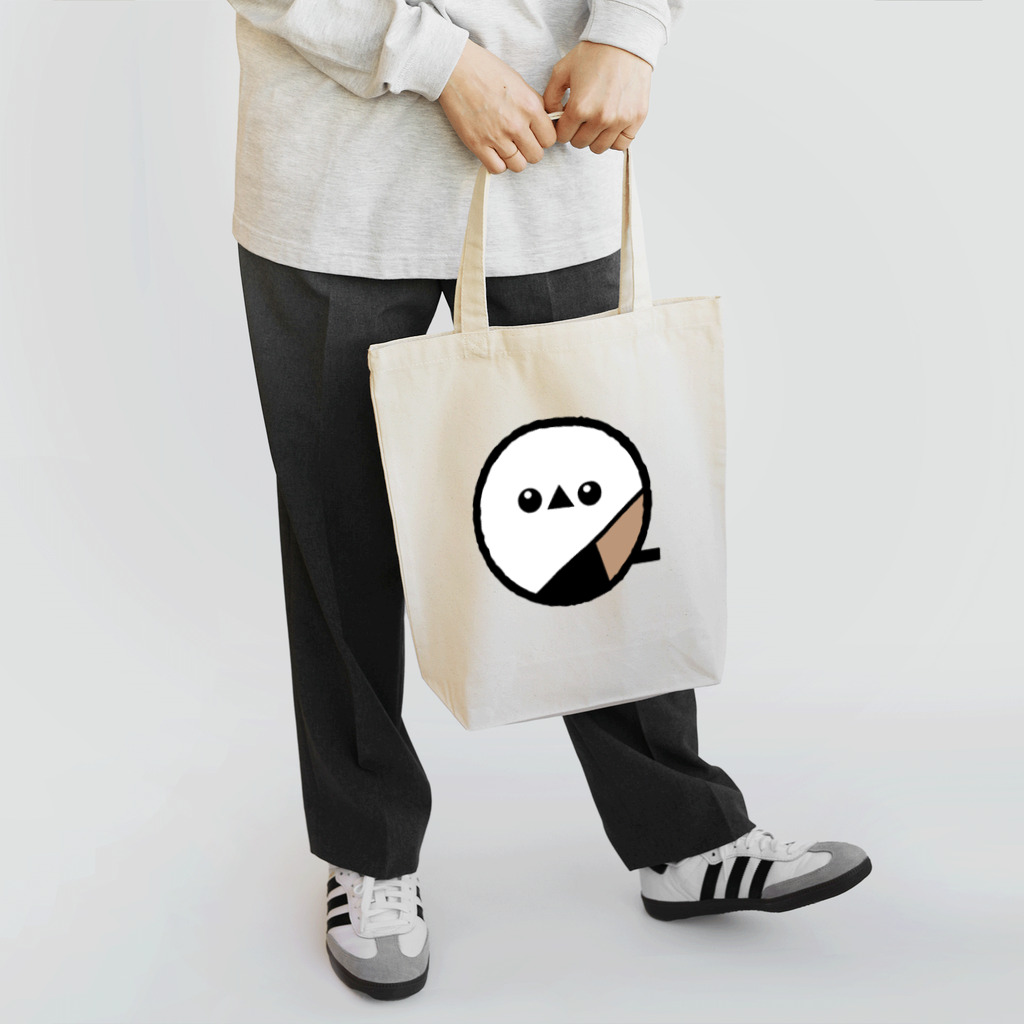 シマエナガ探検隊のまんまるシマエナガ Tote Bag