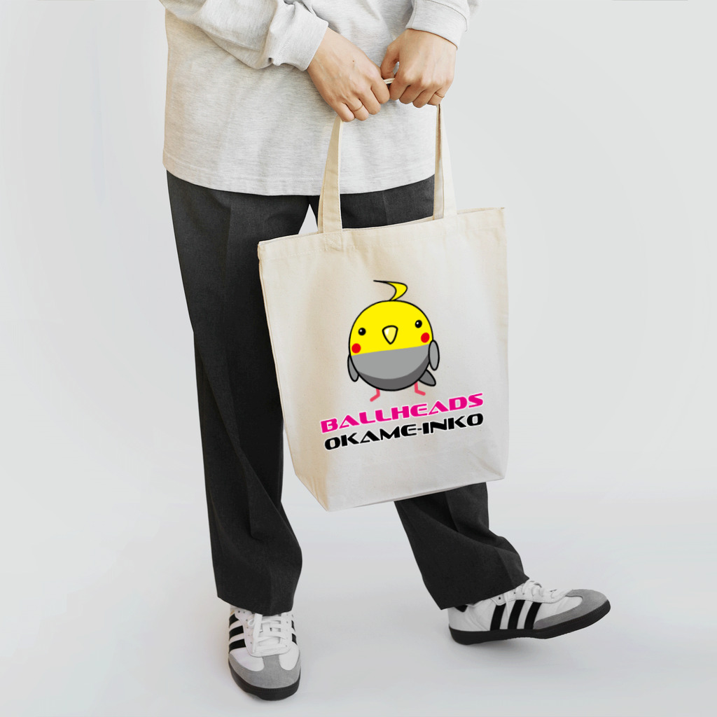 ゴロニャーのダサT屋さんのオカメインコ from BallHeads Tote Bag