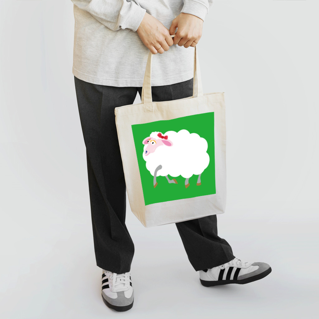 ジルトチッチのデザインボックスの羊〜さんが、転ばない。。。 Tote Bag