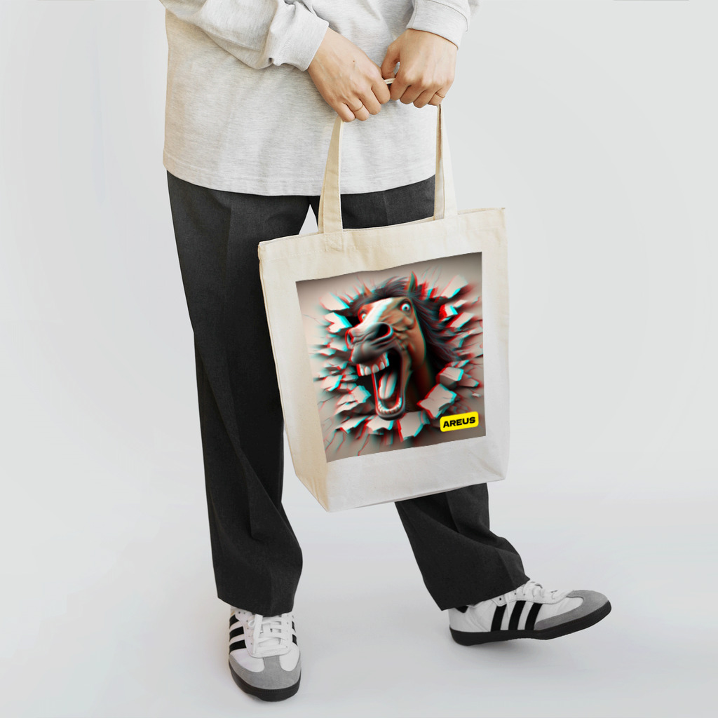 AREUSのAREUS×3D Horse Tote Bag