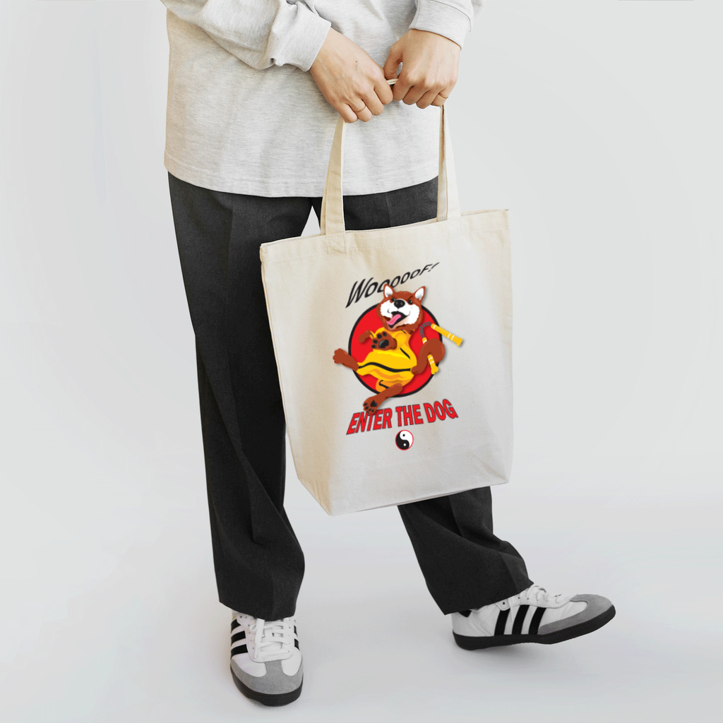 ShibazooのKung Fu Dog! Tote Bag