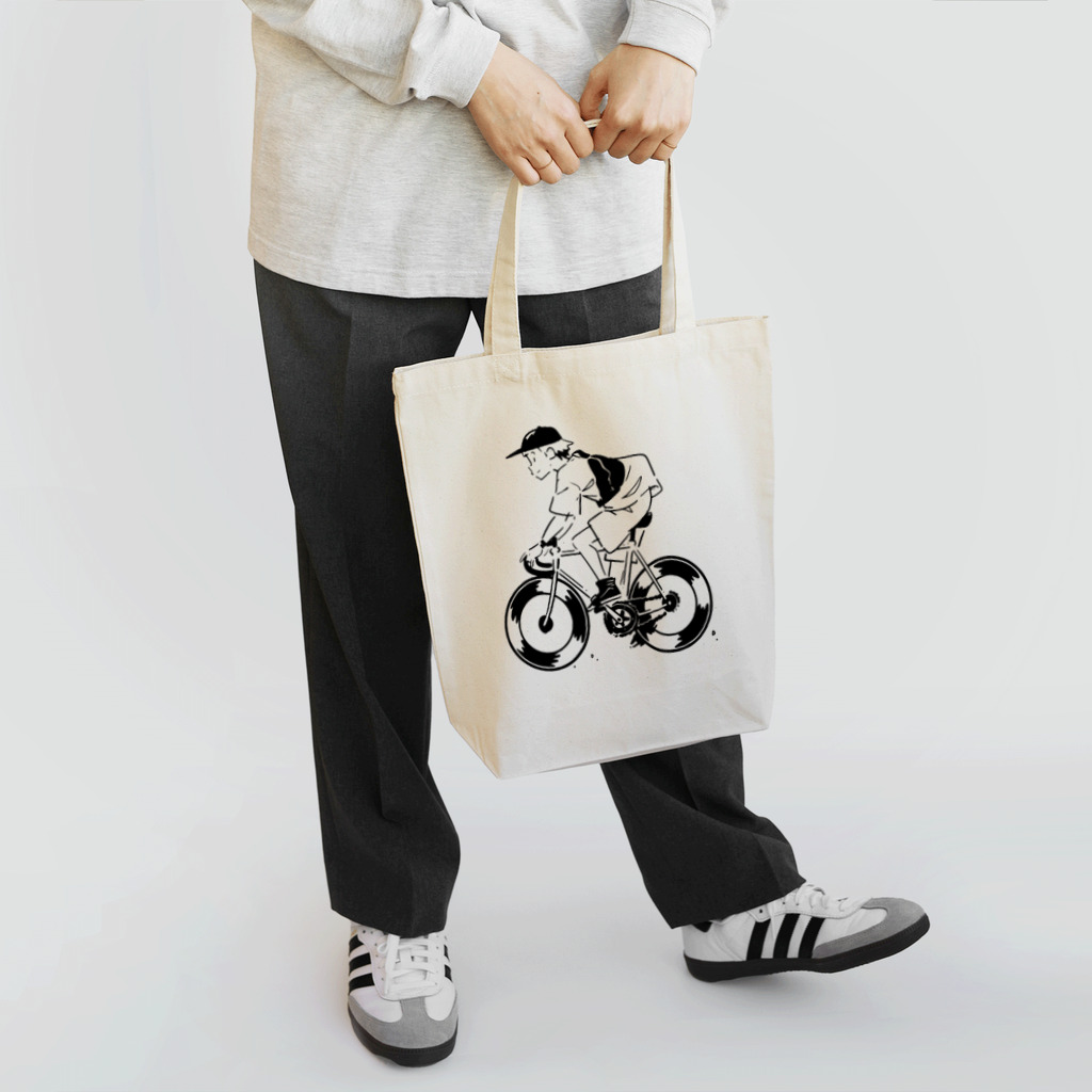 山形屋米店のピストバイクでポタリング Tote Bag