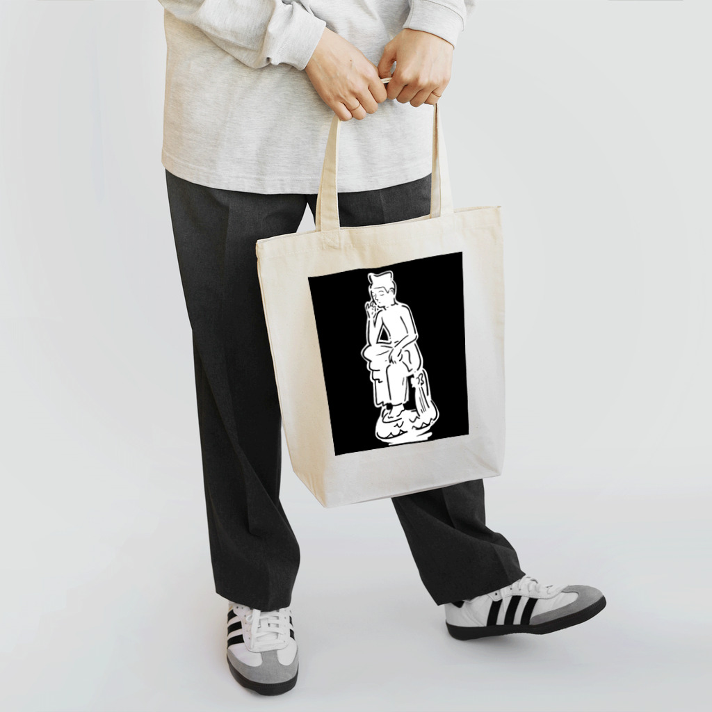 山形屋米店の弥勒菩薩半跏思惟像(みろくぼさつはんかしゆいぞう) トートバッグ