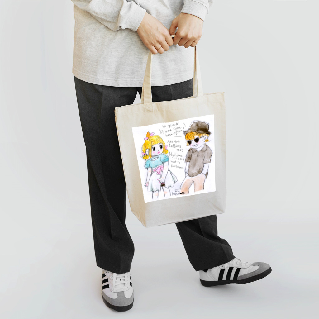 kaeruco(* 皿 *)のヘイガール！ Tote Bag