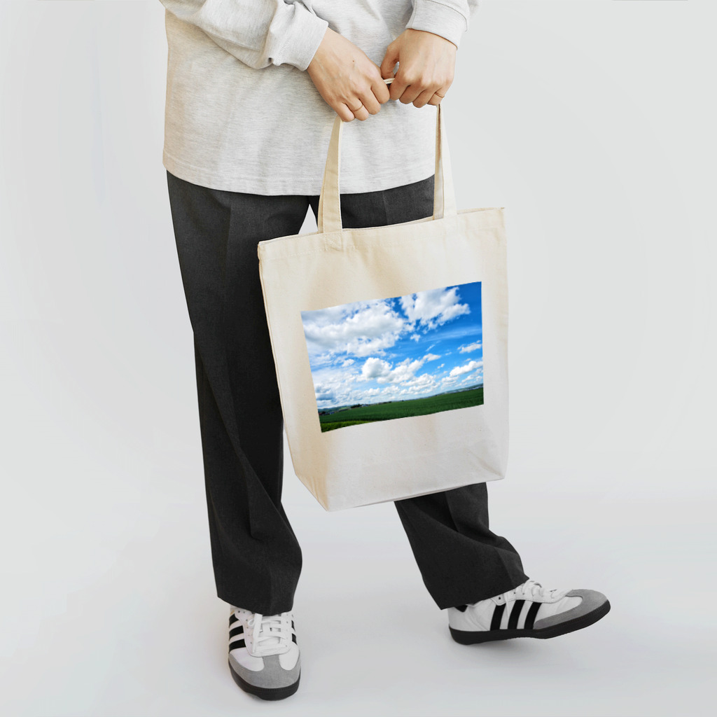 nekonote0の青い空 Tote Bag