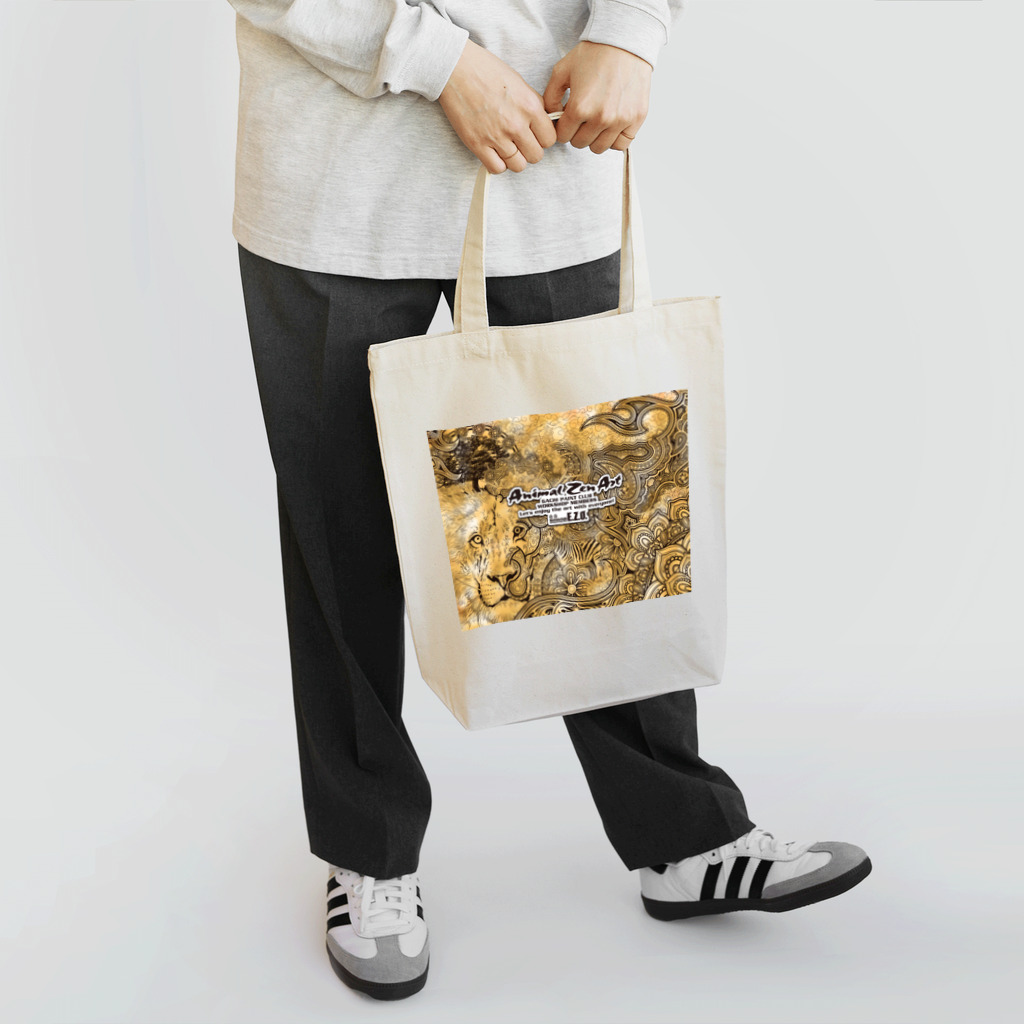 STUDIO-E.Z.O.のANIMAL ZEN ART "E.ZO.Design" Tote Bag