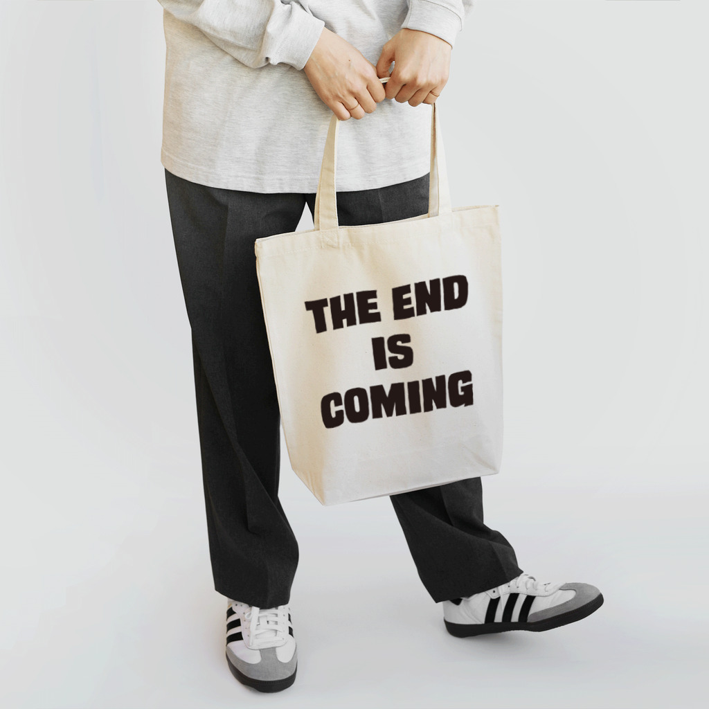 Ridiy creative designのTHE END IS COMING Tote Bag