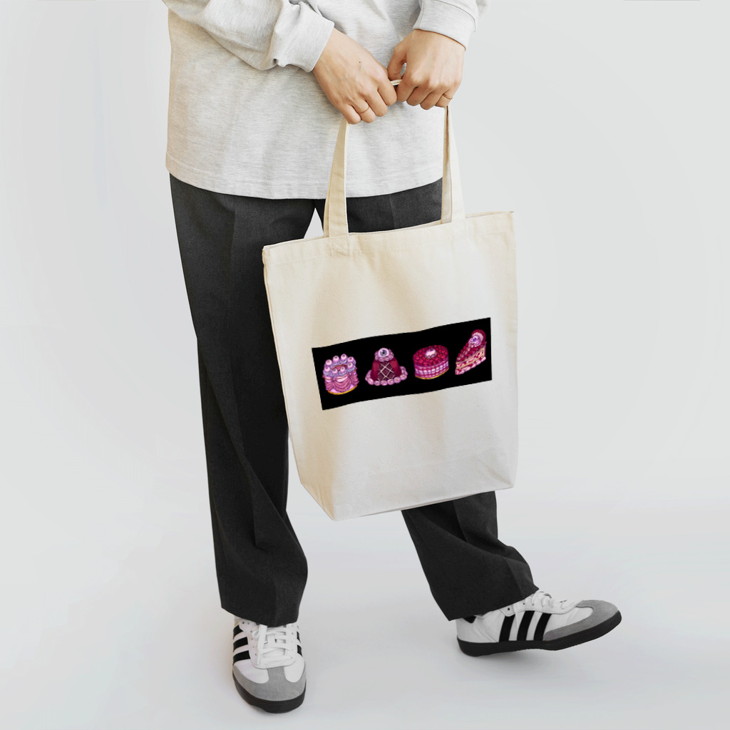 碧星屋のSpooky Sweets　♥EYEBALL CAKE♥ Tote Bag
