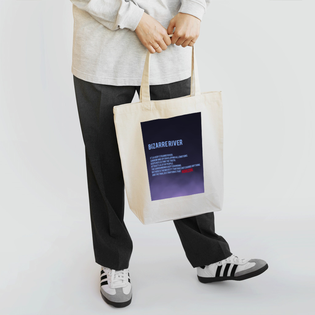 HORIZONのHORIZON BIZARRE RIVER collection  Tote Bag