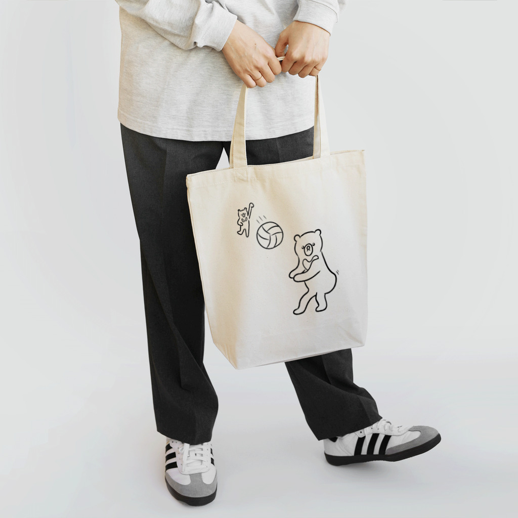 熊野のバレーグマ Tote Bag