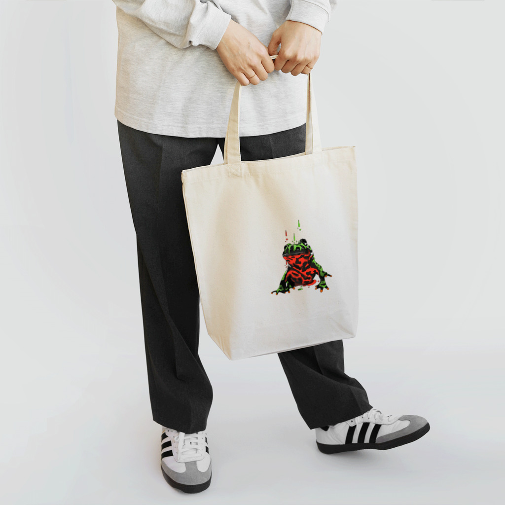 ケミカルシュガーオーバードーズのスズガエルちゃん Tote Bag