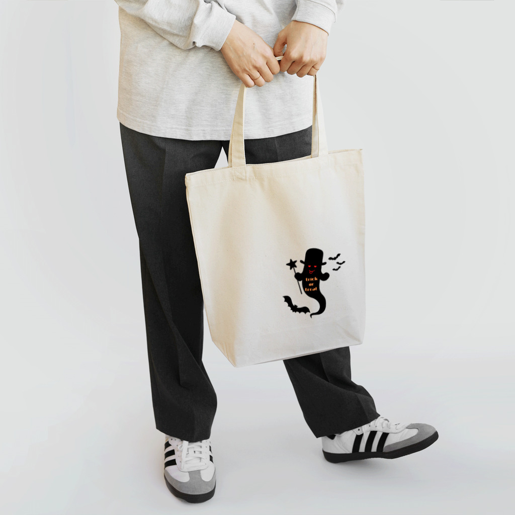 デザインぽのハロウィンゴースト Tote Bag