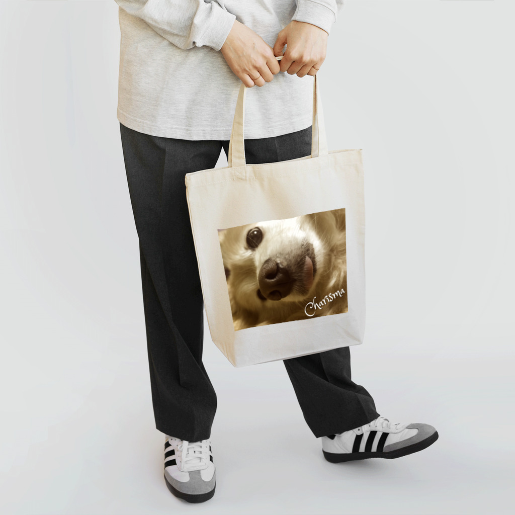 charisma_oyamaのCharisma Dog 2【ぺろ】 Tote Bag