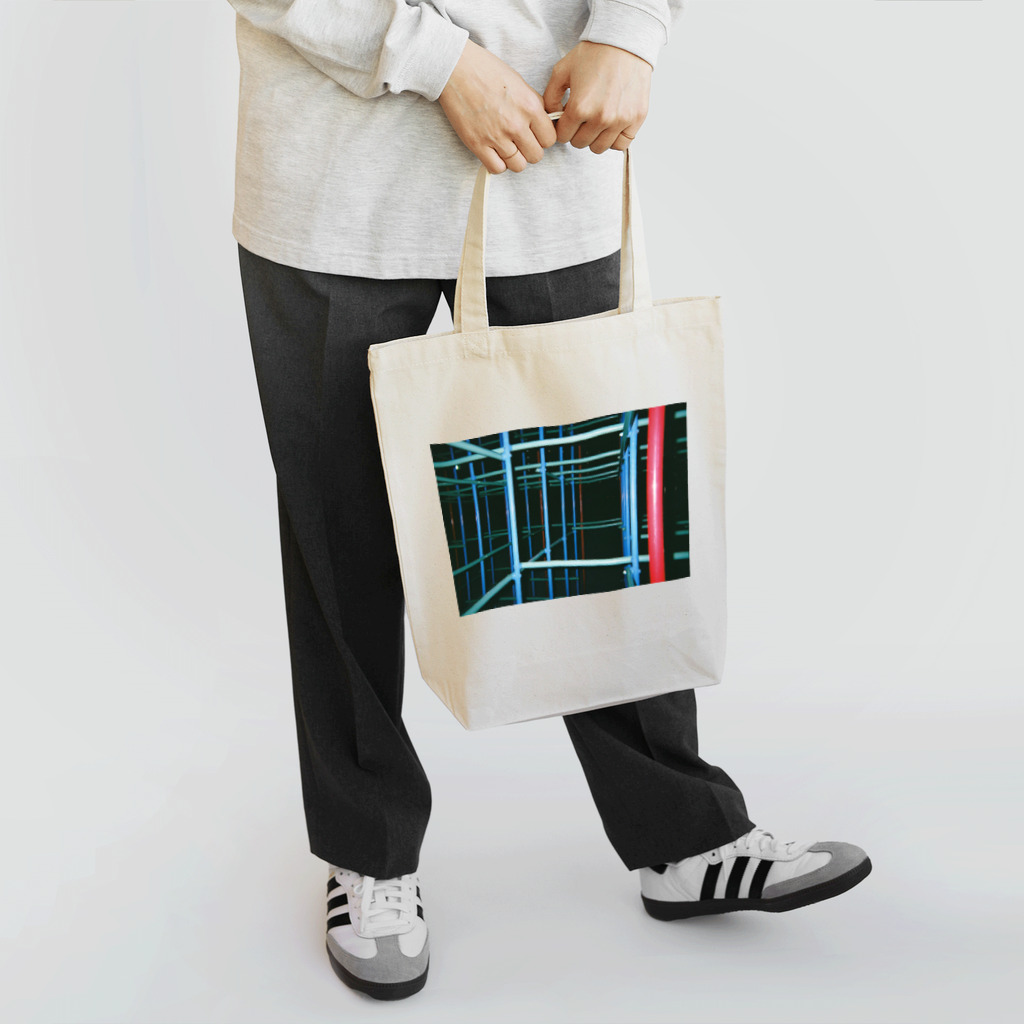 てくてく写真館のジャングルジム Tote Bag