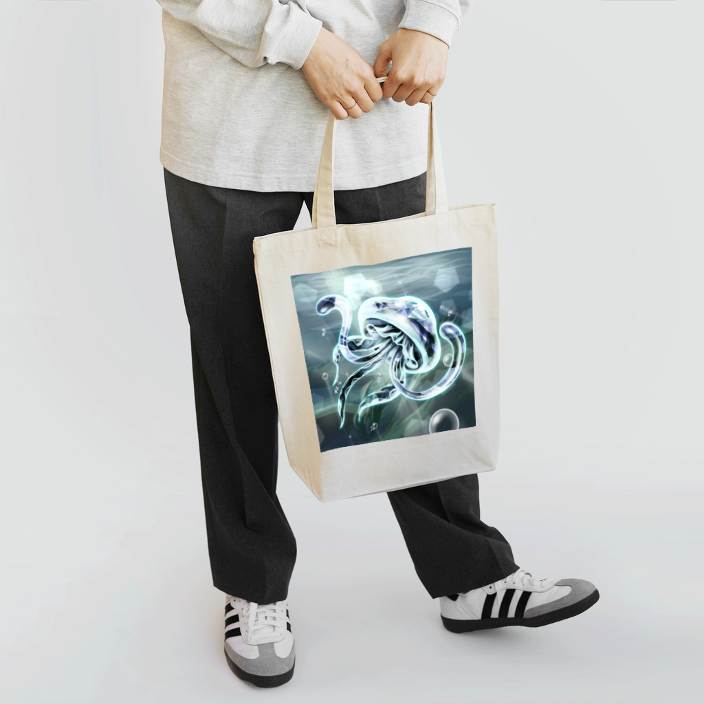 alpha_イラスト工房のジェミリーフィッシュTグッズ Tote Bag