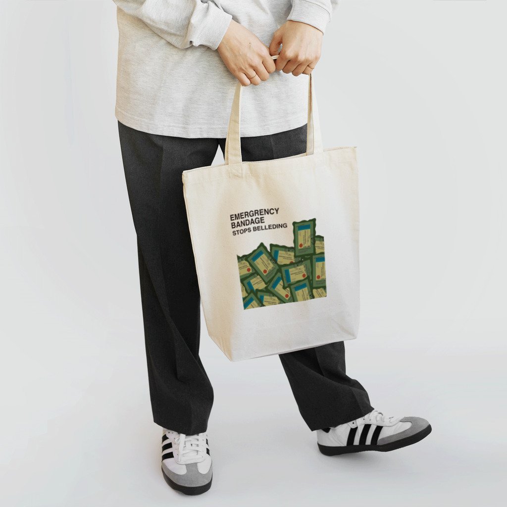 ブリーフ天使のbandage Tote Bag