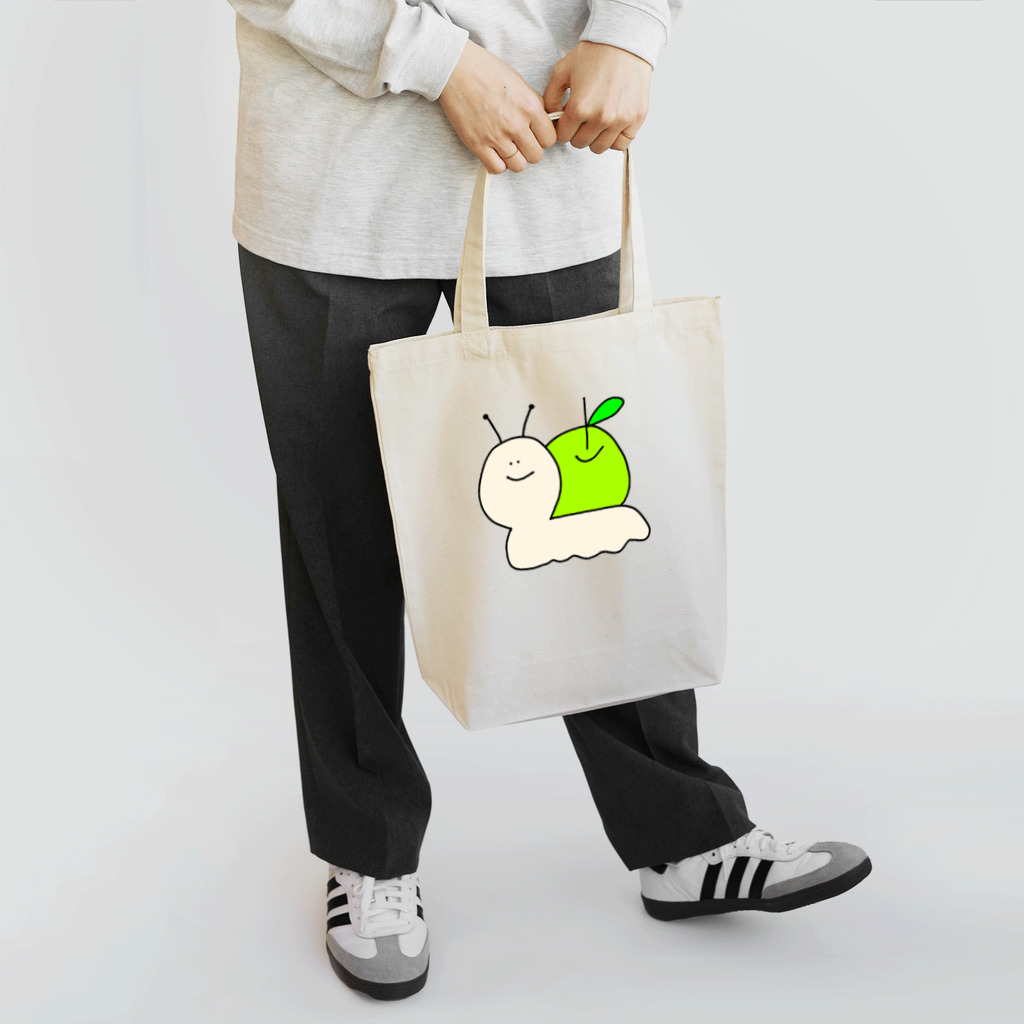 ゆるいもの倶楽部の🐌カタツムりんご🍏 Tote Bag