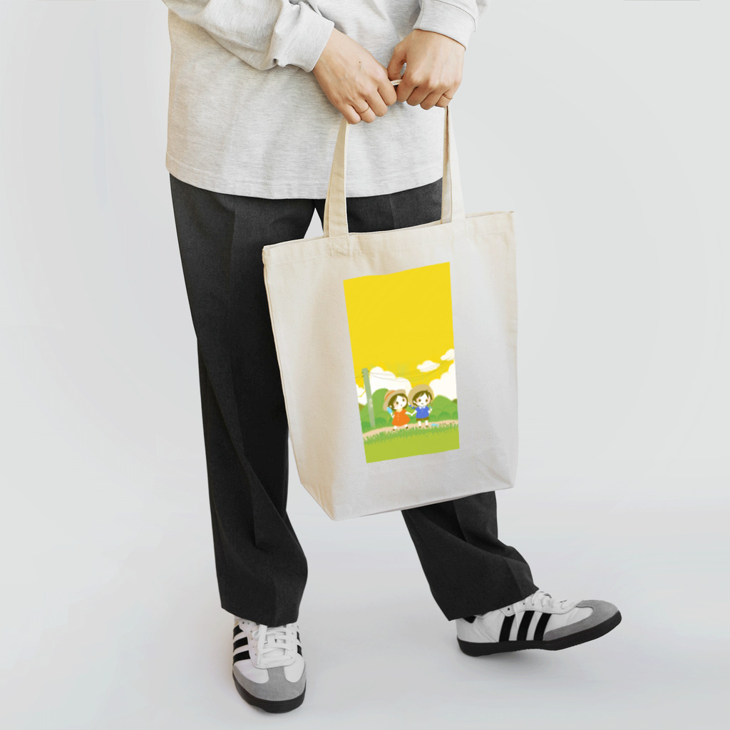 ねこまりの夏が来たよ Tote Bag