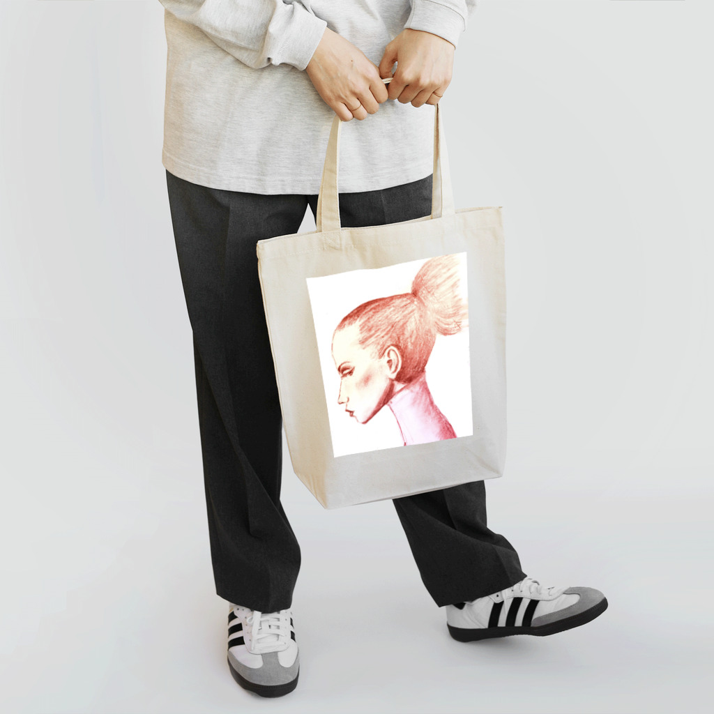 コズミックデザインのSideface Tote Bag